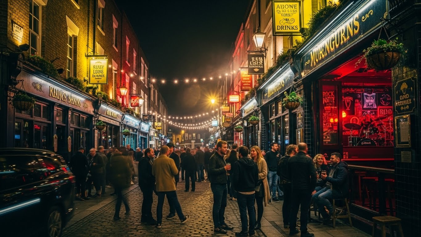 Ruas que aprenderam a ficar acordadas