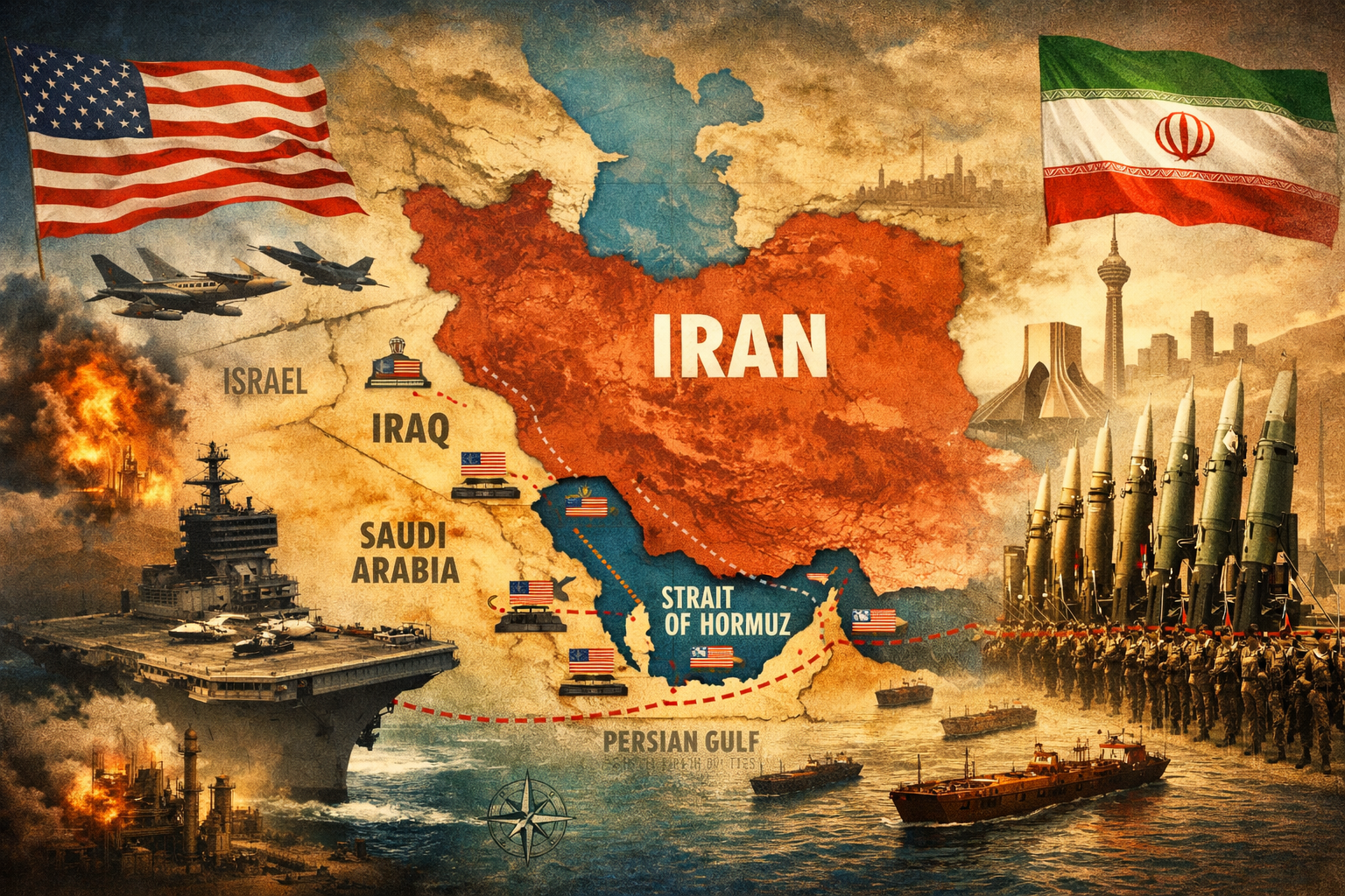 Império, guerra e declínio: o que está em jogo no Irã