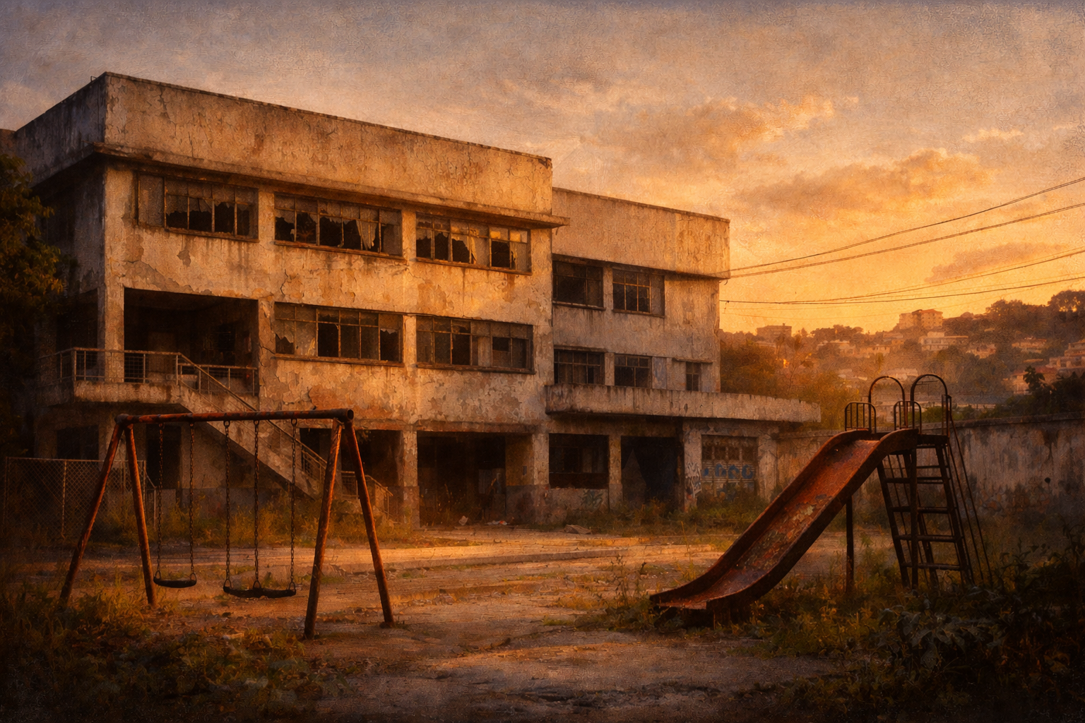 O lugar onde você cresceu ainda existe?