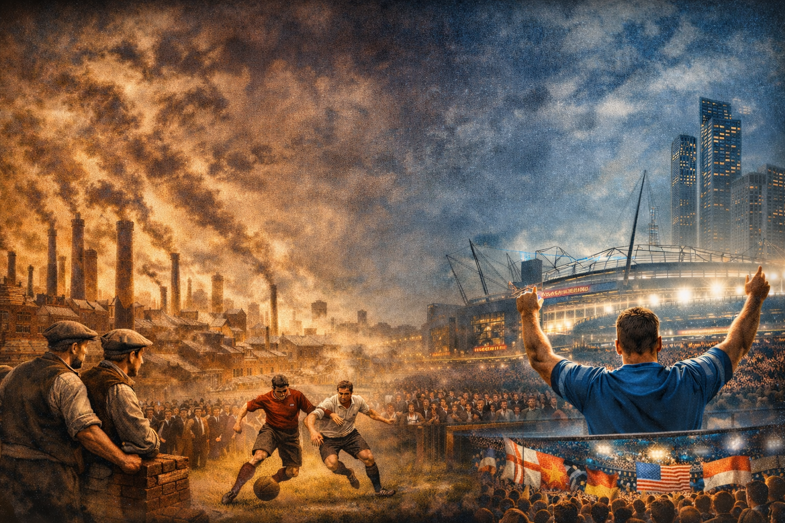 Manchester: da cidade industrial ao futebol global
