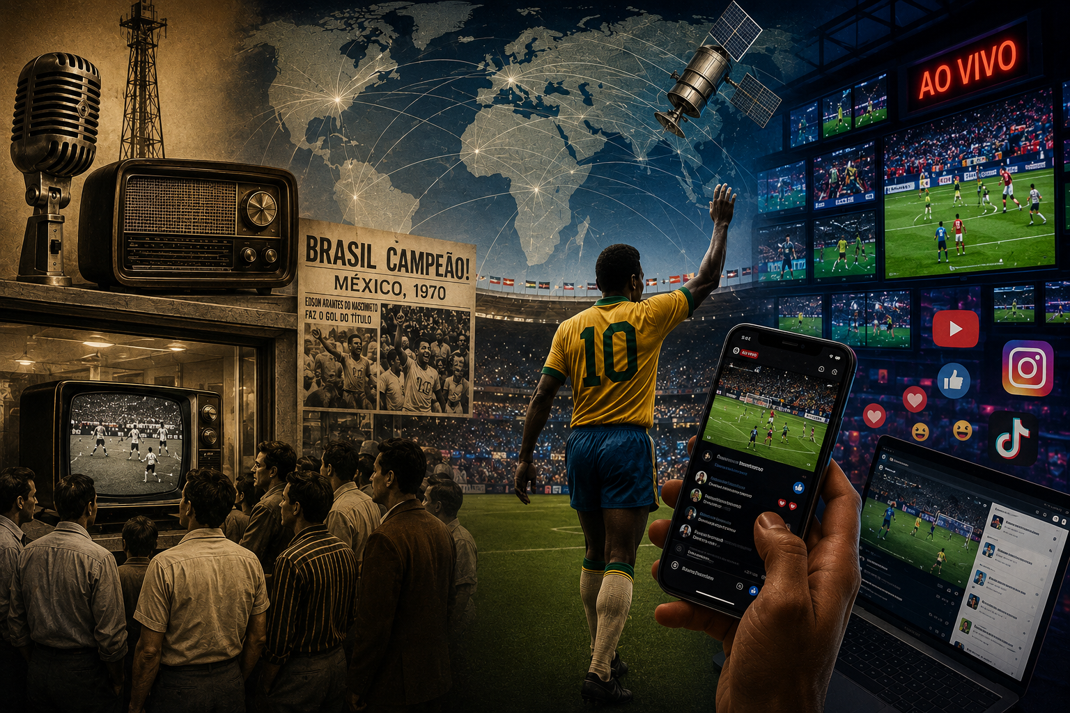 Como a Copa ajudou a transformar a mídia mundial