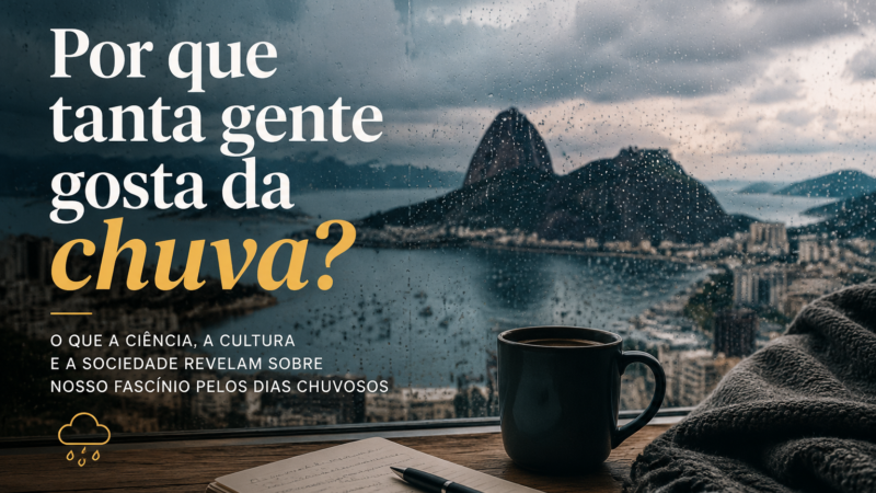 Por que (não) gostamos da chuva?