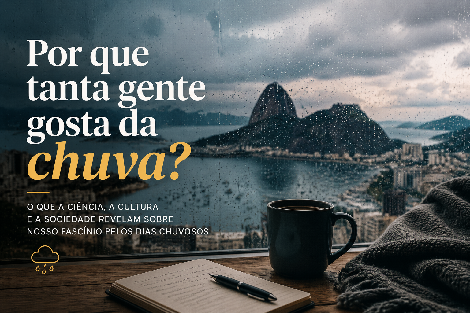 Por que (não) gostamos da chuva?